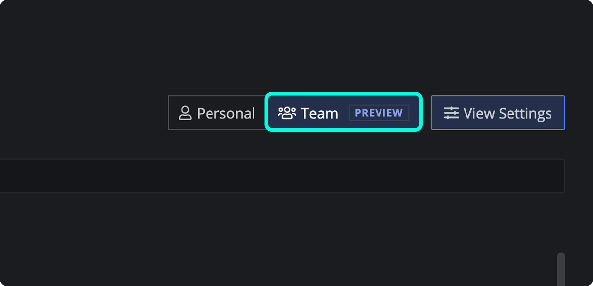 GitKraken Launchpad interface with the Team view selected, showing team-wide PR and issue filters.